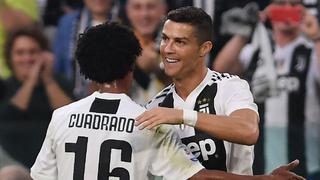 Siempre solidario: el pase de Cristiano Ronaldo a Juan Cuadrado para sentenciar la victoria de Juventus [VIDEO]