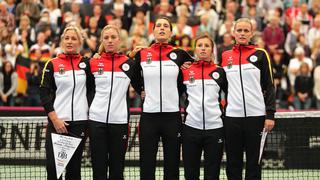 El bochornoso incidente que pasó el equipo de Alemania con el himno nazi antes de la Fed Cup (VIDEO)