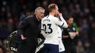 ¿Se queda o se va? José Mourinho explica qué sucederá con el futuro de Christian Eriksen en el fútbol