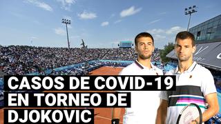 ¡Alarma en el tenis! Dimitrov dio positivo por covid-19 en el torneo organizado por Djokovic 