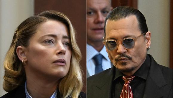 Amber Heard afirma que le pidió el divorcio a Johnny Depp porque temía morir. (Foto: AFP)
