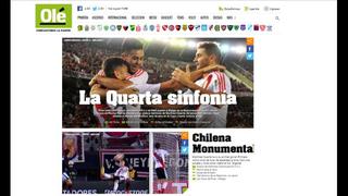 Melgar opacado por River: así informó la prensa argentina la derrota del club peruano