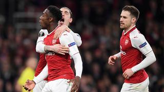 Arsenal venció 3-1 a AC Milan en Emirates Stadium y clasificó a los cuartos de final de Europa League