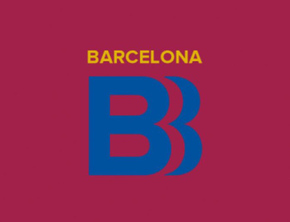 Así quedaría el escudo del Barcelona