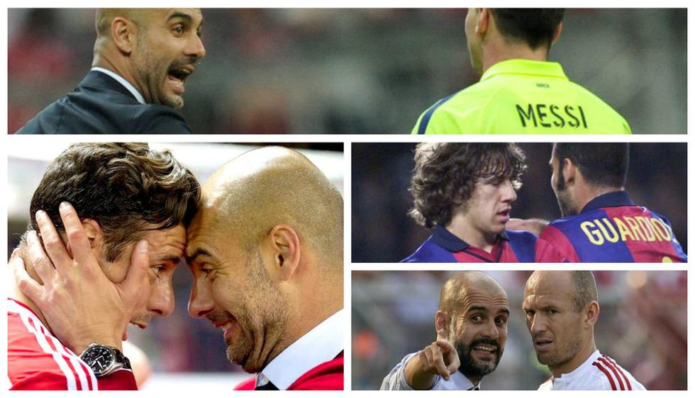 No todas son peleas: Pizarro y los mejores amigos futbolistas de Guardiola.