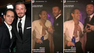 Video viral: David Beckham es captado bailando y cantando salsa junto a Marc Anthony
