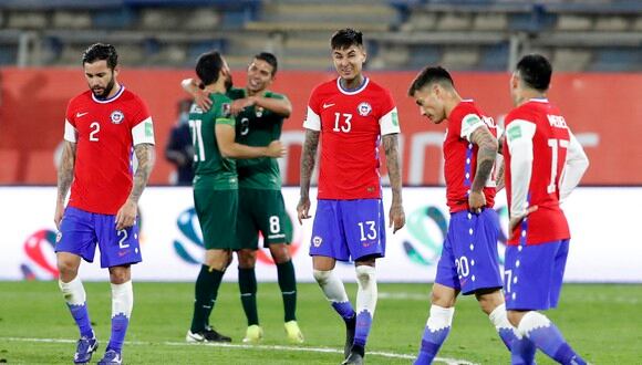 Chile sumó su segundo empate bajo la conducción del técnico Martín Lasarte (Foto: AFP)