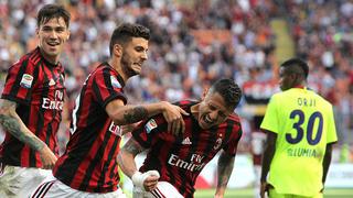 Volvió al gol: de un zapatazo, Lapadula marcó en la goleada del AC Milan sobre Bologna [VIDEO]
