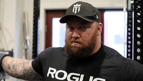 Hafþór Júlíus Björnsson superó por un kilo la marca del británico Eddie Hall. (Foto: Instagram)