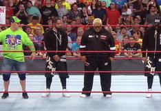 ¿Habrán bailado? Rikishi, John Cena y D-Von Dudley fueron los primeros en aparecer en el 'Raw Reunion' [VIDEO]