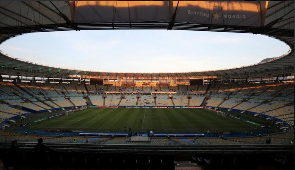 Así luce el Maracaná antes del duelo por la Copa América 2019. (Fotos: Twitter)