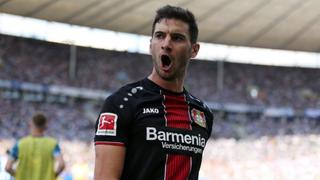 Y los clasificó a la Champions: Lucas Alario hizo un 'hat-trick' con el Leverkusen en la Bundesliga [VIDEO]