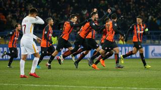 La 'Loba' no pudo: Roma perdió 2-1 ante Shakhtar Donetsk por octavos de la Champions League