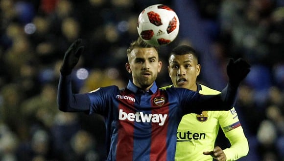 Borja Mayoral lleva dos temporadas ya cedido en el Levante. (Getty Images)