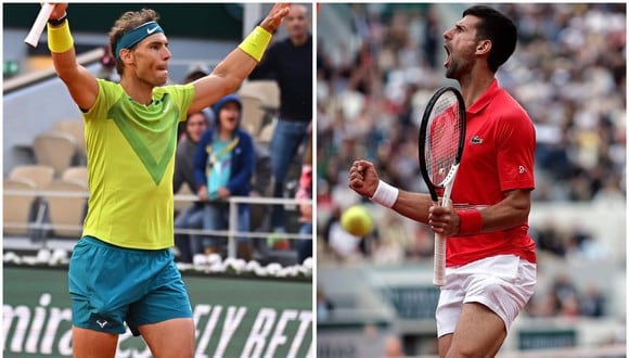 Rafael Nadal enfrentará a Novak Djokovic en los cuartos de final del Roland Garros. (Foto: AP/Composición)