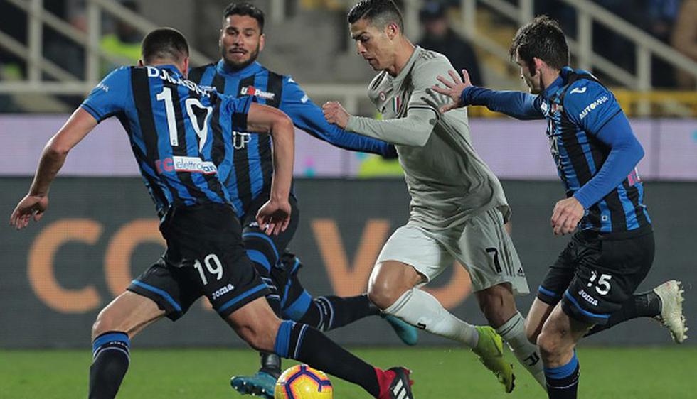 Juventus cayó 3-0 ante el Atalanta por cuartos de final de la Copa Italia 2019. (Getty)