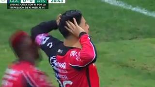 Se prendió el ‘Clásico’: golazo de Aldo Rocha para el 1-0 del Chivas vs. Atlas por la Liga MX [VIDEO]