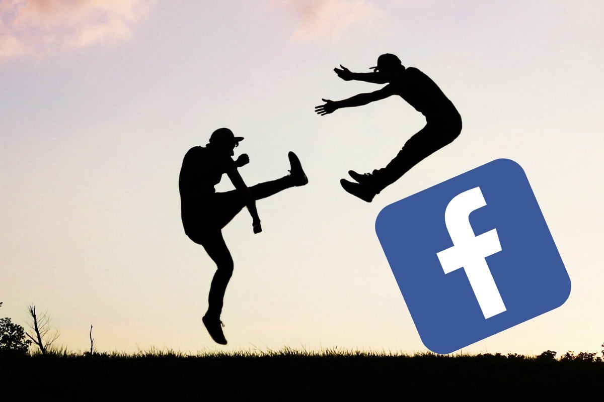 Dobles de acción profesionales protagonizaron un jocoso video en el que se les ve “peleando” por todo Facebook. (Foto: Pexels/Referencial)