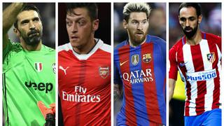 El equipo ideal de la fecha de Champions League con Lionel Messi