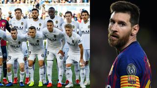 Y ahora, ¿quién para a Messi? Referente de Valencia se perdería la final contra Barcelona por Copa del Rey