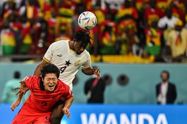 Cho Gue-Sung anotó dos veces contra Ghana.  (Foto: AFP)