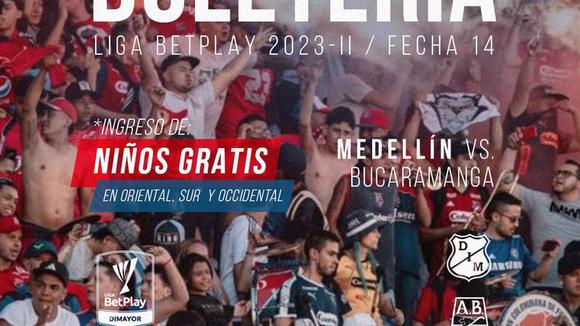 Precio de boletos para Medellín vs. Bucaramanga por Liga BetPlay | VIDEO: @DIM_Oficial