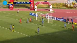 Jean Deza y la gran jugada individual que casi acaba en gol de Huancayo [VIDEO]