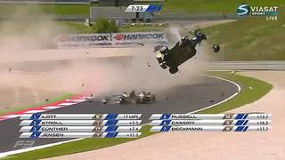 Terrible accidente en la Fórmula 3 que pudo acabar en tragedia (VIDEO)