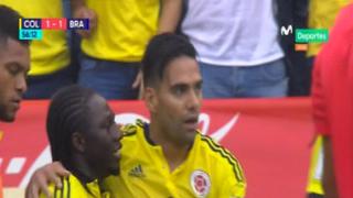 Y un día volvió: Falcao apareció tras espectacular jugada colectiva de Colombia para marcar el empate