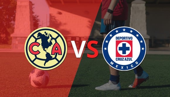 Club América gana por la mínima a Cruz Azul en el estadio Azteca