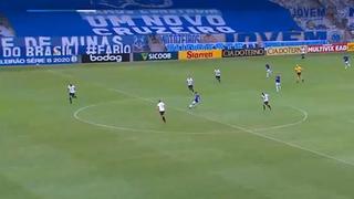Rafael Sóbis marcó golazo desde la mitad del campo con Cruzeiro en la Segunda de Brasil [VIDEO]