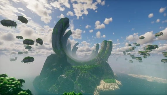 Un equipo de jugadores hizo posible la recreación de Pandora en Minecraft (PlanetMinecraft)
