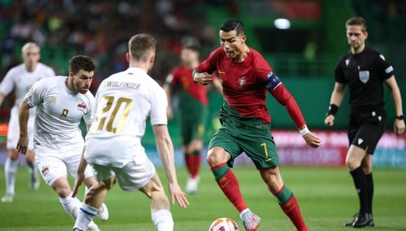 Portugal vs. Liechtenstein en partido por las Clasificatorias a la Eurocopa 2024. (Foto: EFE)