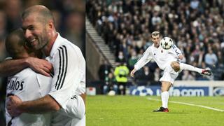 Entre risas, Zidane y Roberto Carlos recordaron el golazo del francés al Leverkusen