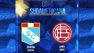 Sporting Cristal vs. Lanús: fecha y hora de los partidos de Copa Sudamericana 2018