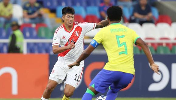 Perú cayó 3-0 ante Brasil por el Sudamericano Sub 20. (Foto: Selección Peruana)