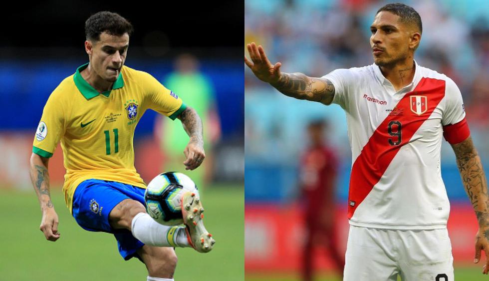 Perú vs. Brasil se miden por la Copa América (Foto: GEC/Getty Images)