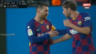 Jornada de penales: Messi marcó el 1-0 desde los doce pasos en el Barcelona vs. Celta por Liga Santander [VIDEO]