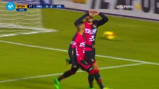 Melgar: Emanuel Herrera adelantó ante Cristal con penal generado por Revoredo (VIDEO)