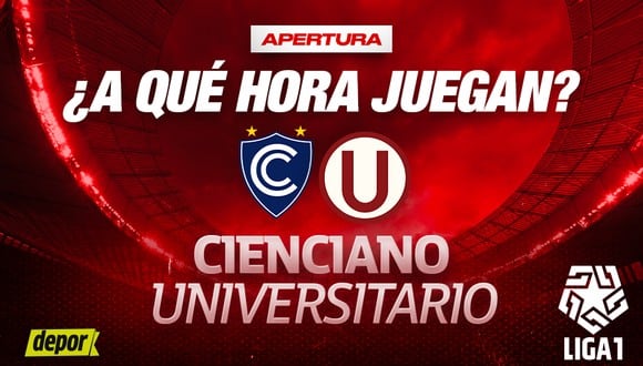 Cienciano y Universitario juegan por la fecha 16 del Torneo Apertura 2024. (Diseño: Depor)