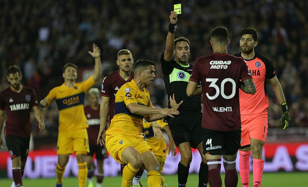 Boca Juniors cayó ante Lanús y perdió la punta de la Superliga Argentina 2019. (Getty)