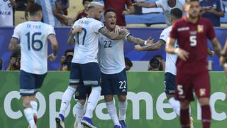 Argentina está en semifinales de la Copa América 2019 tras ganar 2-0 a Venezuela
