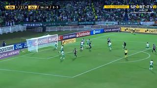 Para igualar las acciones: gol de Saúl Salcedo para el 1-1 de Olimpia vs. Nacional [VIDEO]