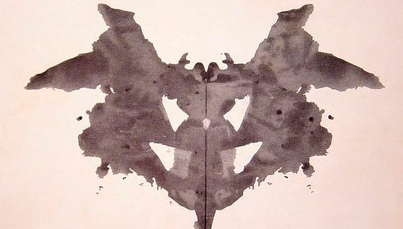 ¿Qué figura ves en esta imagen? Este test te mostrará aspectos de tu inconsciente. | Foto: Hermann Rorschach