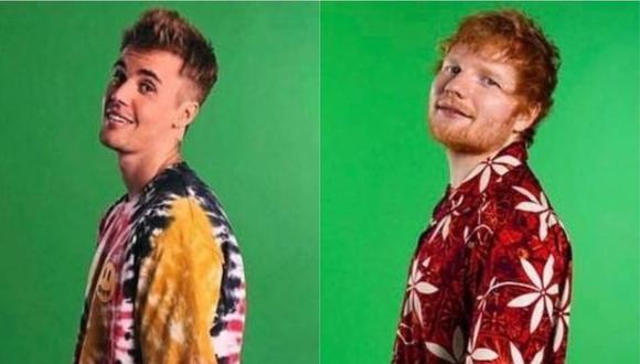 Ed Sheeran compartió un adelanto de lo que sería su nuevo tema junto a Justin Bieber. (Foto: Instagram)