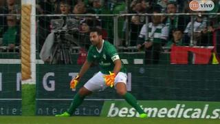 Se luce hasta de arquero: Claudio Pizarro atajó penal en su adiós del fútbol [VIDEO]