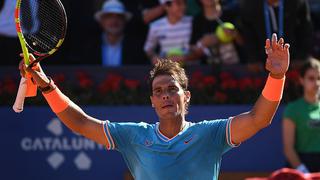 La tuvo difícil: Rafael Nadal sufrió para vencer a Leonardo Mayer en el torneo Conde de Godó