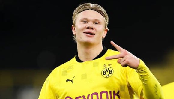 Erling Haaland tiene contrato con el Dortmund hasta 2024. (Foto: Getty Images)