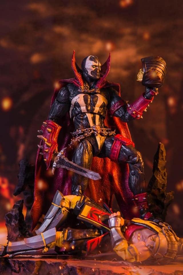 Mortal Kombat 11: esta será la apariencia final de Spawn, el nuevo personaje del juego. (Foto: McFarlane)