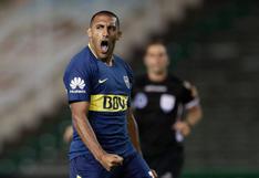 Empezó el romance: 'Wanchope' Ábila marcó su primer gol con Boca Juniors ante Aldosivi